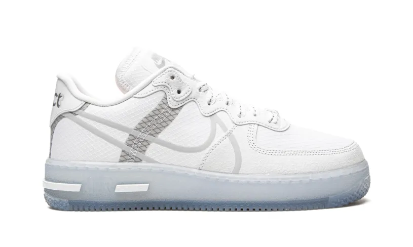 Nike Lifestyle Air Force 1 React 'White Ice' 