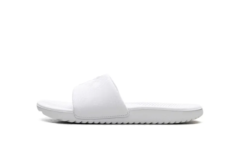 Nike Lifestyle Kawa Slide GS 'Kobe Bryant - Triple White' 