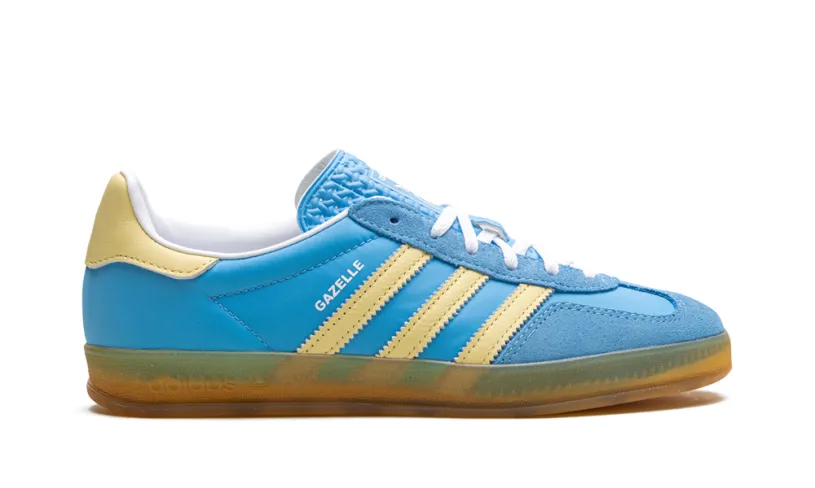 Adidas Gazelle Gazelle Indoor WMNS 'Semi Blue Burst Almost Yellow' 