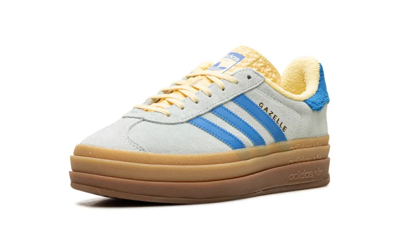 Adidas Gazelle Gazelle Bold Wmns 'Almost Blue Yellow' 