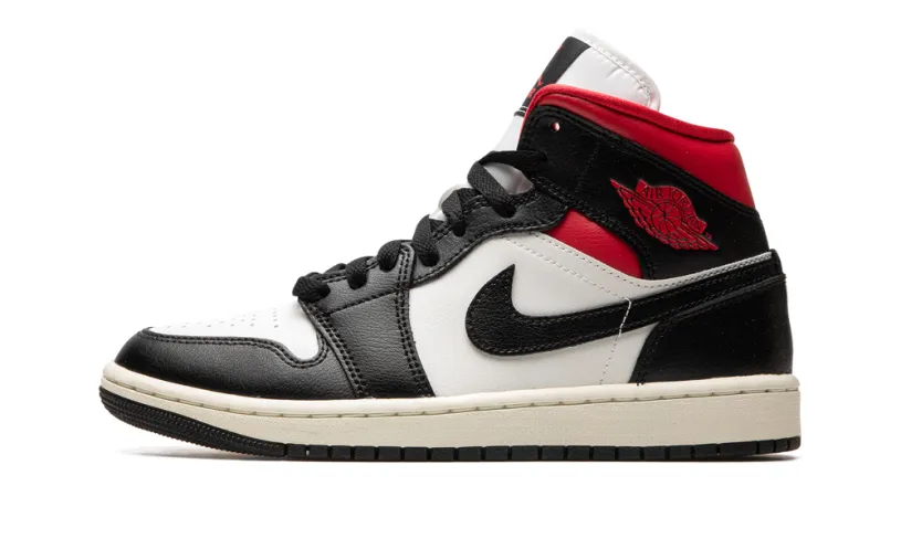 Air Jordan 1 AIR JORDAN 1 MID WMNS 'Black Gym Red Sail'