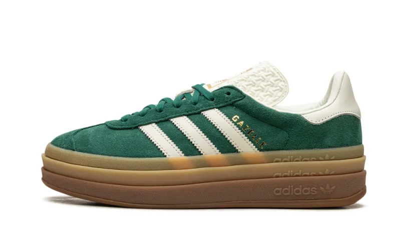Adidas Gazelle Gazelle Bold WMNS 'Green / White / Gold'