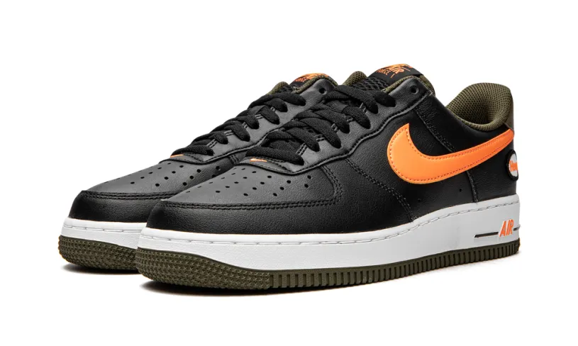Nike Lifestyle Air Force 1 Low 'Hoops Black University Gold'
