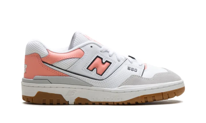 New Balance 550 550 GS 'Brighton Grey Omega Pink' 
