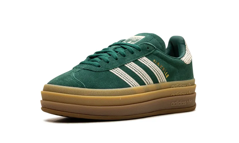 Adidas Gazelle Gazelle Bold WMNS 'Collegiate Green White Gold' 