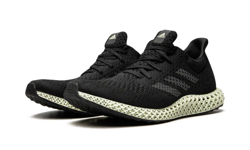 More Adidas Shoes Futurecraft 4D 'Core Black   Linen Green' 