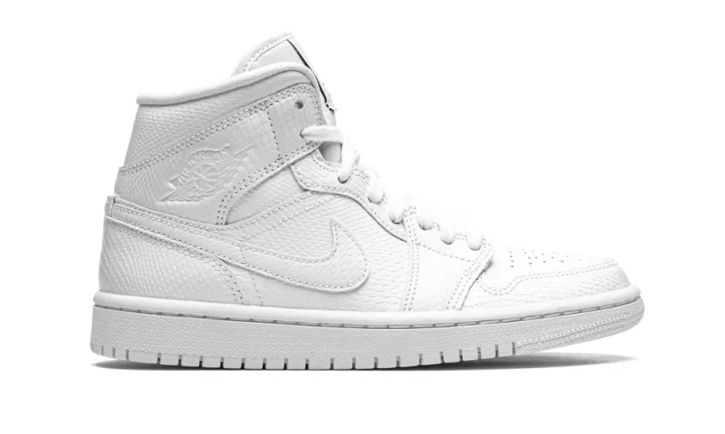 Air Jordan 1 AIR JORDAN 1 MID WMNS 'White Snakeskin' 