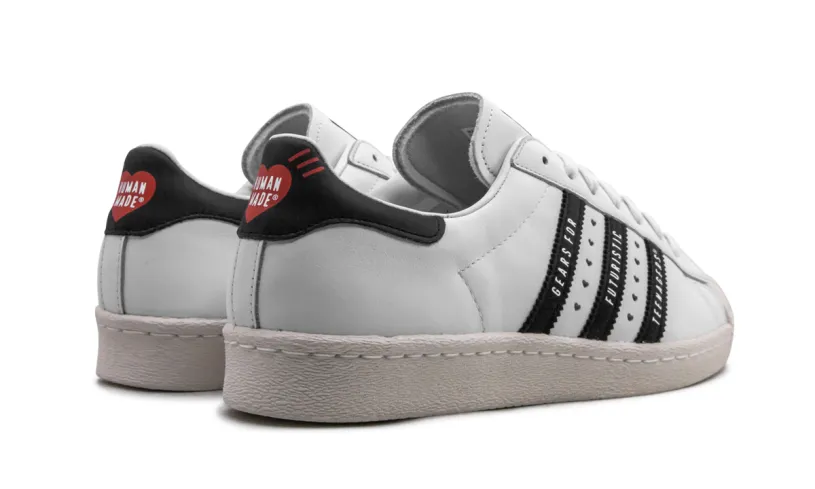 Adidas Superstar Super Star 80s Human Made 'White Black' 