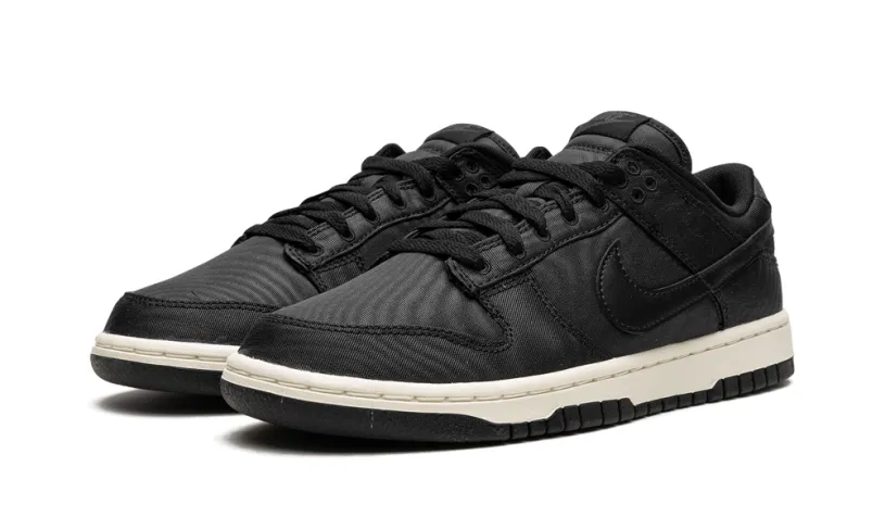 Nike Dunk Dunk Low Retro PRM 'Black Canvas' 