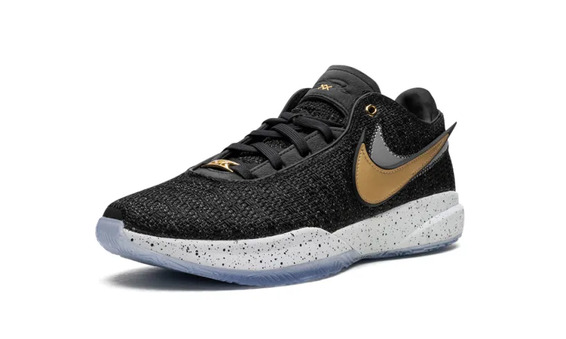 Nike Basketball LeBron 20 'Black Metallic Gold'