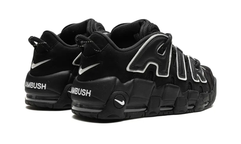 Nike Basketball Air More Uptempo Low 'AMBUSH - Black White' 