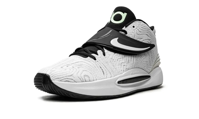 Nike Basketball KD 14 TB 'White Black'