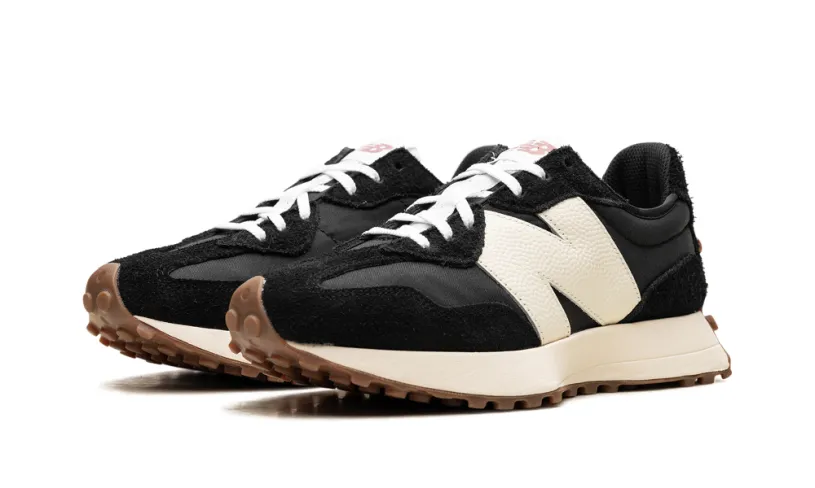 New Balance 327 327 WMNS 'Black White Gum' 