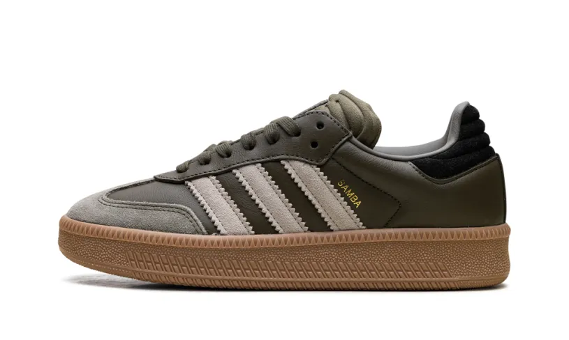Adidas Samba Samba XLG 'Olive Strata Wonder Beige Gold Metallic' 