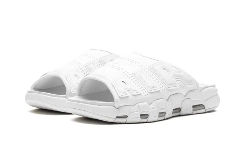 Nike Lifestyle Nike More Uptempo Slide 'Triple White' 