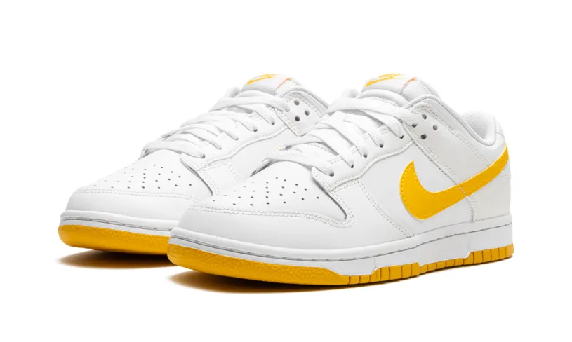 Nike Dunk Dunk Low Retro 'White University Gold'