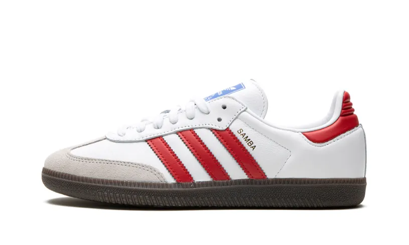 Adidas Samba Samba OG 'White Better Scarlet'