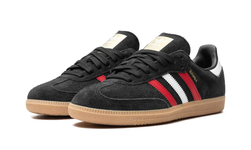 Adidas Samba Samba OG 'core black better scarlet GUM 3' 