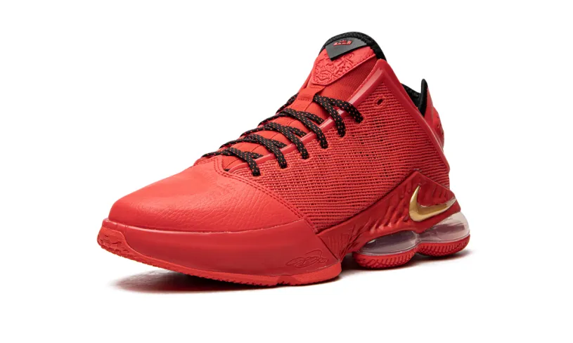 Nike Basketball LeBron 19 Low 'Light Crimson'