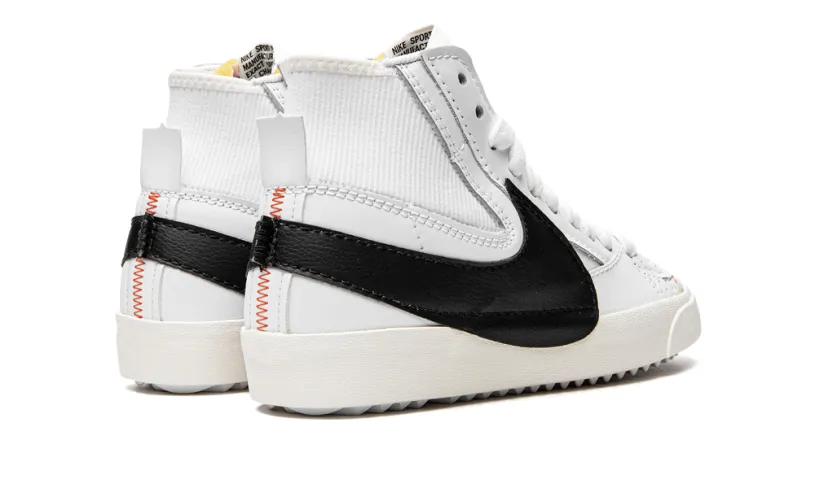 Nike Lifestyle BLAZER MID 77 JUMBO MNS WMNS 'White Black Sail' 