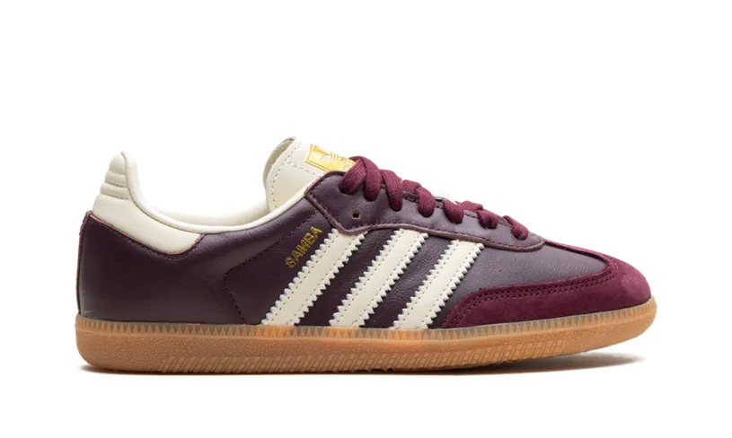 Adidas Samba SAMBA OG WMNS 'Maroon   Cream White' 
