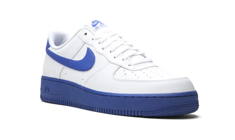 Nike Lifestyle Air Force 1 Low '07 'White   Game Royal' 