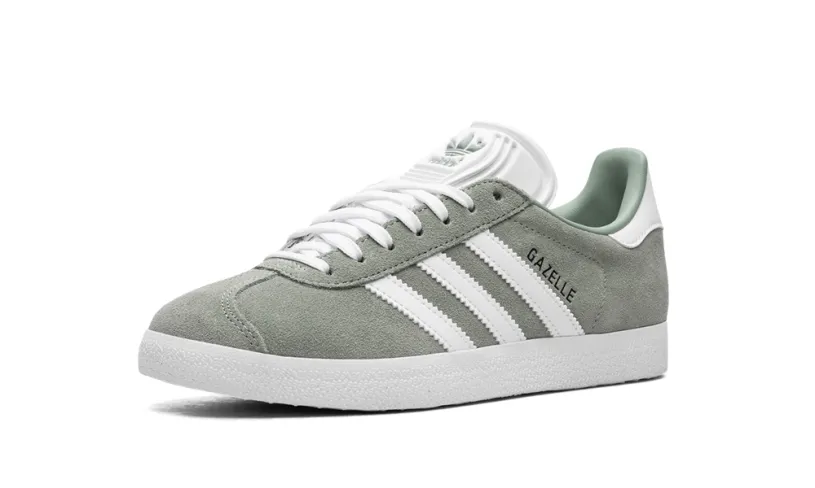 Adidas Gazelle GAZELLE WMNS 'Silver Green   White' 