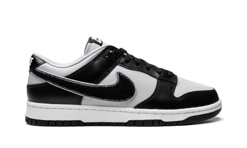 Nike Dunk Dunk Low 'Chenille Swoosh Black Grey'