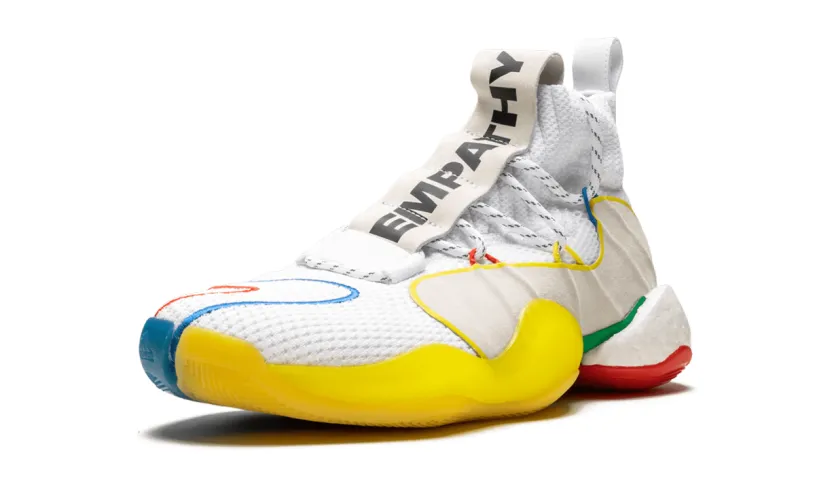 More Adidas Shoes Crazy BYW LVL 'Pharrell Williams - Gratitude + Empathy White' 