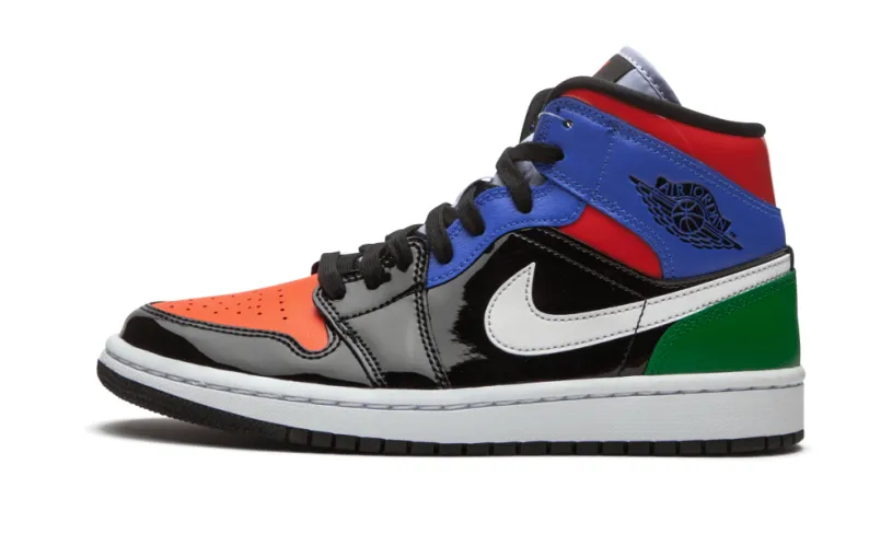 Air Jordan 1 AIR JORDAN 1 MID SE WMNS 'Multicolor Patent' 