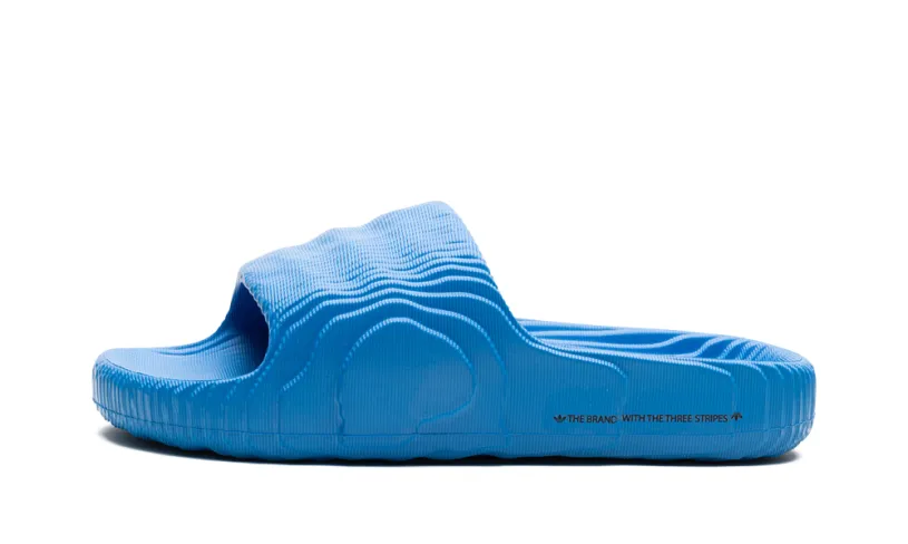More Adidas Shoes Adilette 22 'Bright Blue' 