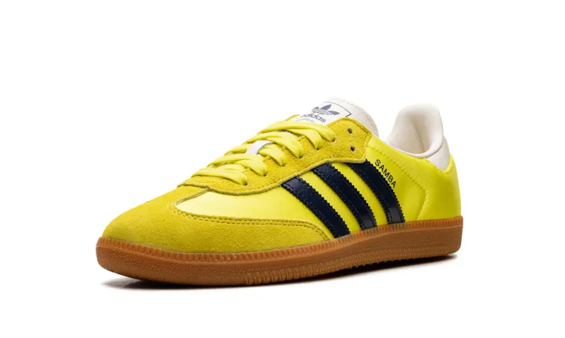 Adidas Samba Samba OG WMNS 'Shock Yellow Night Indigo' 