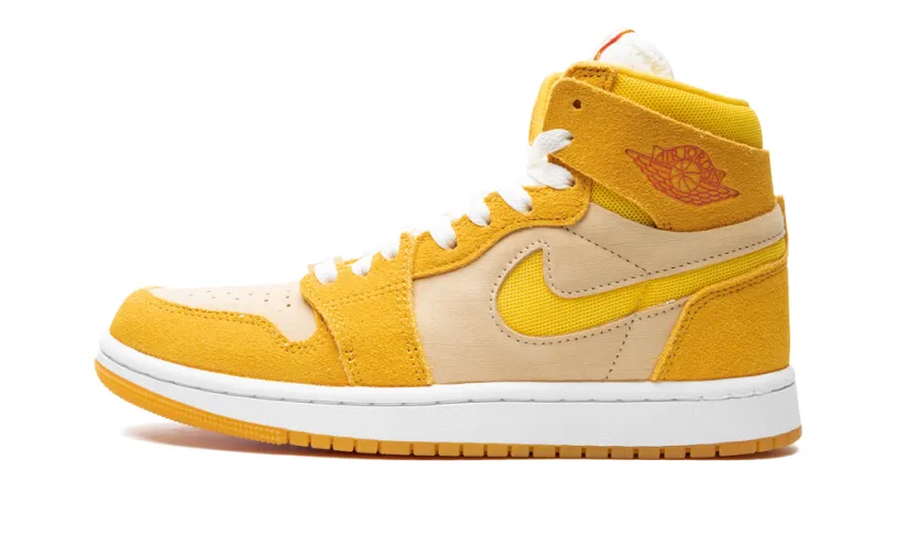 Air Jordan 1 Air Jordan 1 Zoom Air CMFT 2 WMNS 'Yellow Ochre/Tour Yellow-Pale Vanilla-Safety'