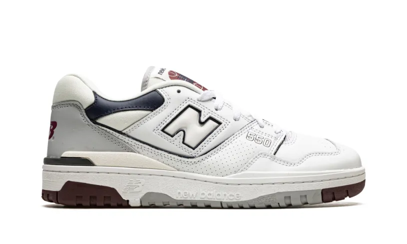 New Balance 550 550 'White   Indigo   Burgundy' 