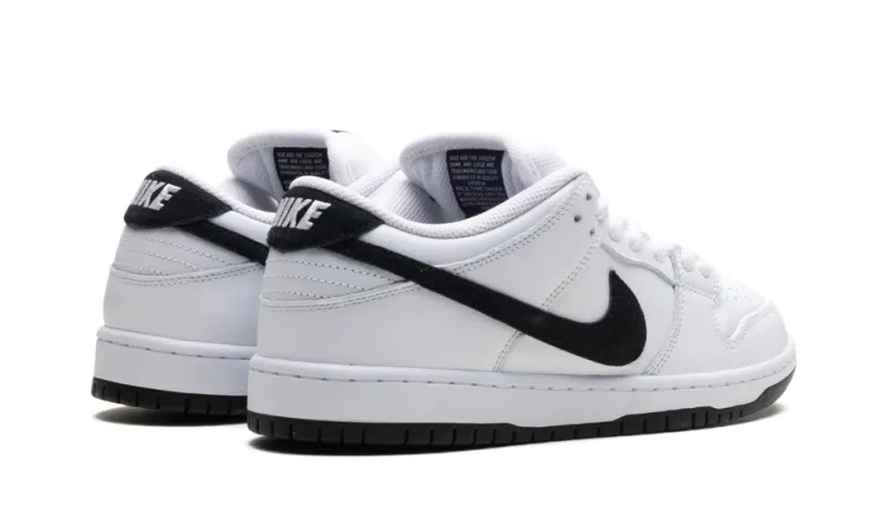 SB Dunk Low 'White Black' 