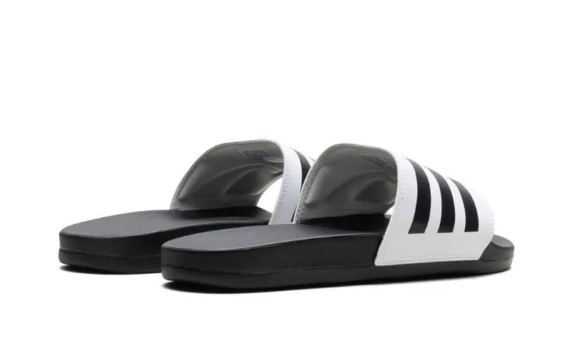 More Adidas Shoes Adilette Comfort Slides 'Cloud White Core Black' 