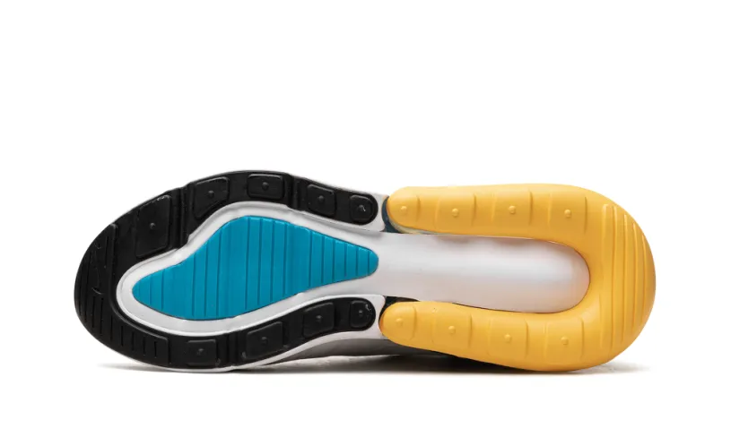 Nike Air Max Air Max 270 'White Industrial Blue Citron Pulse' 