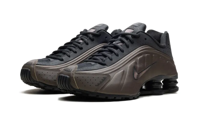 Nike Lifestyle Shox R4 WMNS 'Ironstone Off Noir'