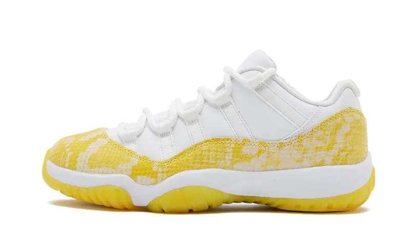 Air Jordan 11 AIR JORDAN 11 LOW WMNS 'Yellow Snakeskin' 