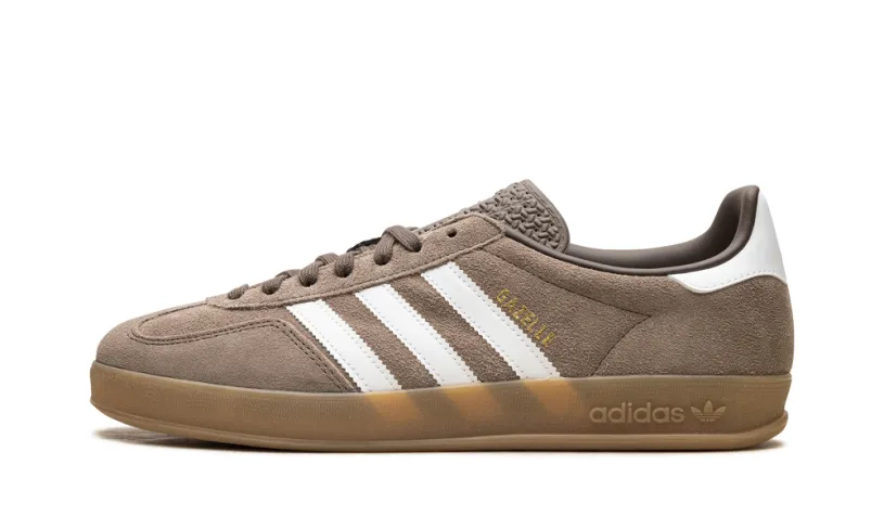 Adidas Gazelle Gazelle Indoor 'Earth Strata White Gold Metallic' 