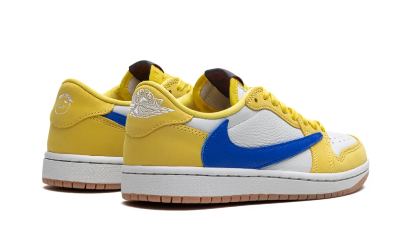 Air Jordan 1 Jordan 1 Retro Low OG WMNS 'TRAVIS SCOTT - CANARY' 