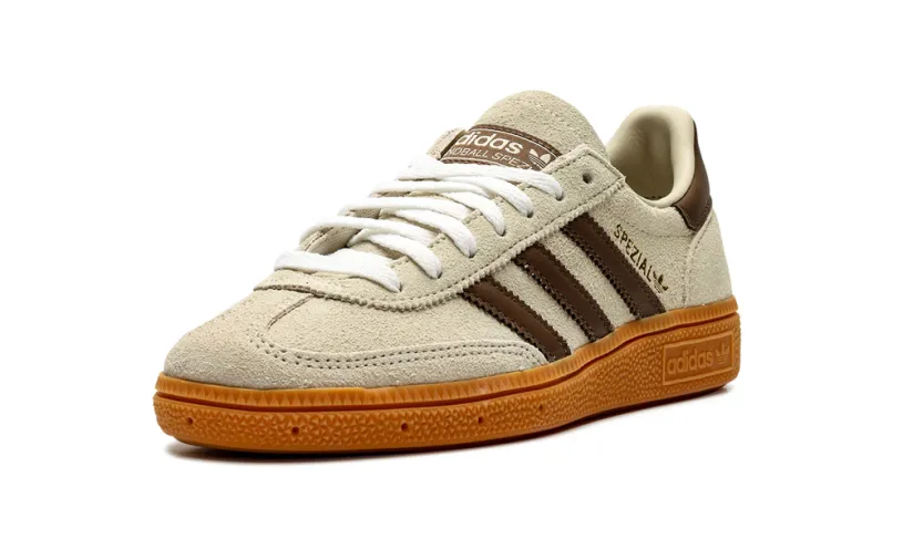 More Adidas Shoes Handball Spezial WMNS 'Off-White Earth Strata Gum' 
