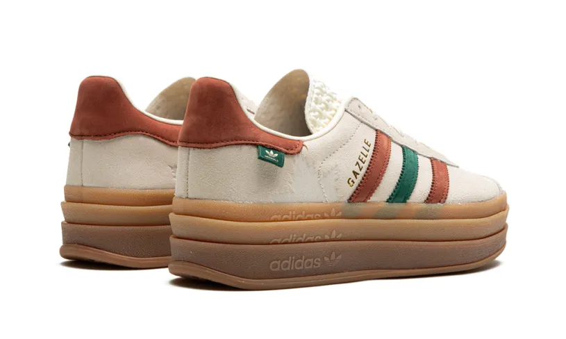 Adidas Gazelle GAZELLE BOLD WMNS 'Cream White   Wild Sepia' 