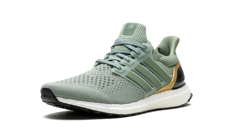 More Adidas Shoes Ultra Boost 1.0 'Silver Green Gold Metallic' 