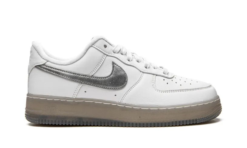 Nike Lifestyle Air Force 1 'White   Metallic Silver' 