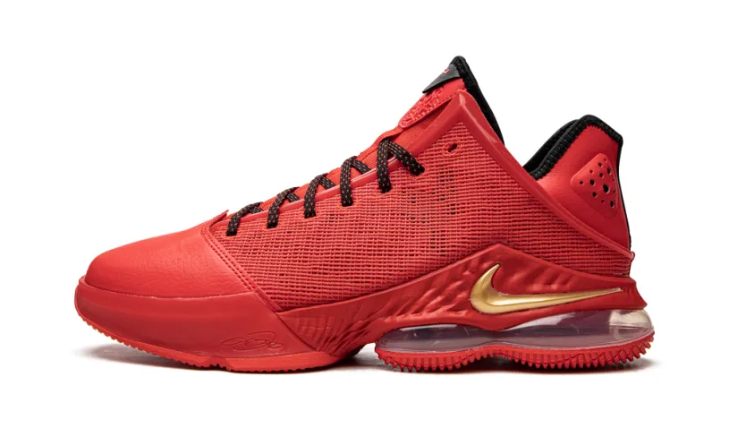 Nike Basketball LeBron 19 Low 'Light Crimson'