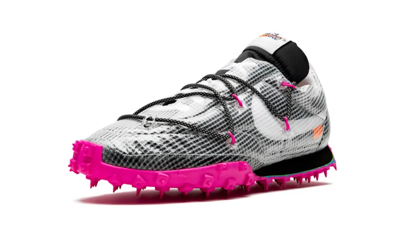 Nike Lifestyle OFF-WHITE WAFFLE RACER SP WMNS 'Black' 