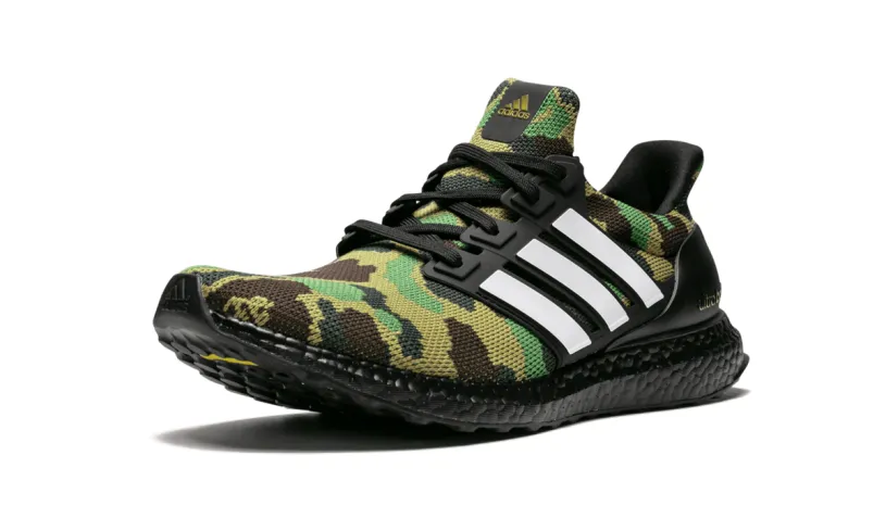 More Adidas Shoes Ultra Boost Bape '1st Camo Green' 