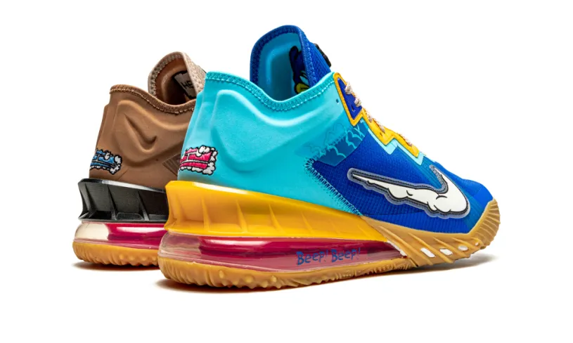 Nike Basketball LeBron 18 Low 'Wile E. Coyote vs Roadrunner' 