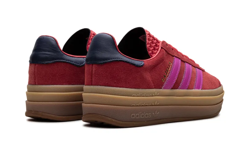 Adidas Gazelle Gazelle Bold WMNS 'Red Semi Lucid Fuchsia' 